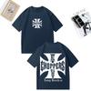 Paul Walker Shirt West Coast Choppers Unisex T-Shirt Unisex Vintage Lockere Oberteile Baumwolle Kurzarm Hip Hop Streetwear Unisex T-Shirts