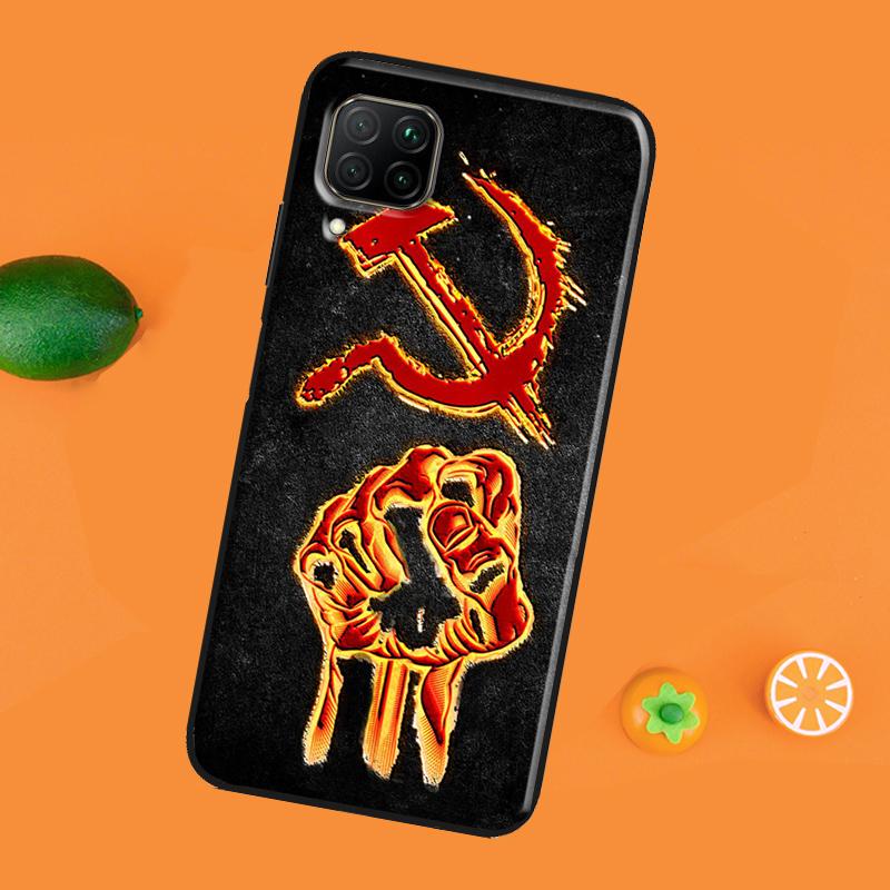 Soviet Union USSR Flag For Honor 50 Case 8X 9X 10i Cover For Huawei Nova 5T P Smart 2021 P20 P30 P40 Lite Pro
