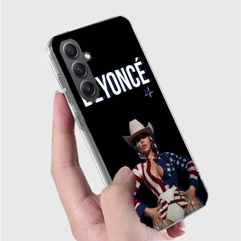B-Beyonce Concert Bang Phone Case for Samsung A16 A26 A36 A56 A17 A37 A57 A07 A06 A02S A03 A04S A05S Galaxy Note 20 10 A50S A71