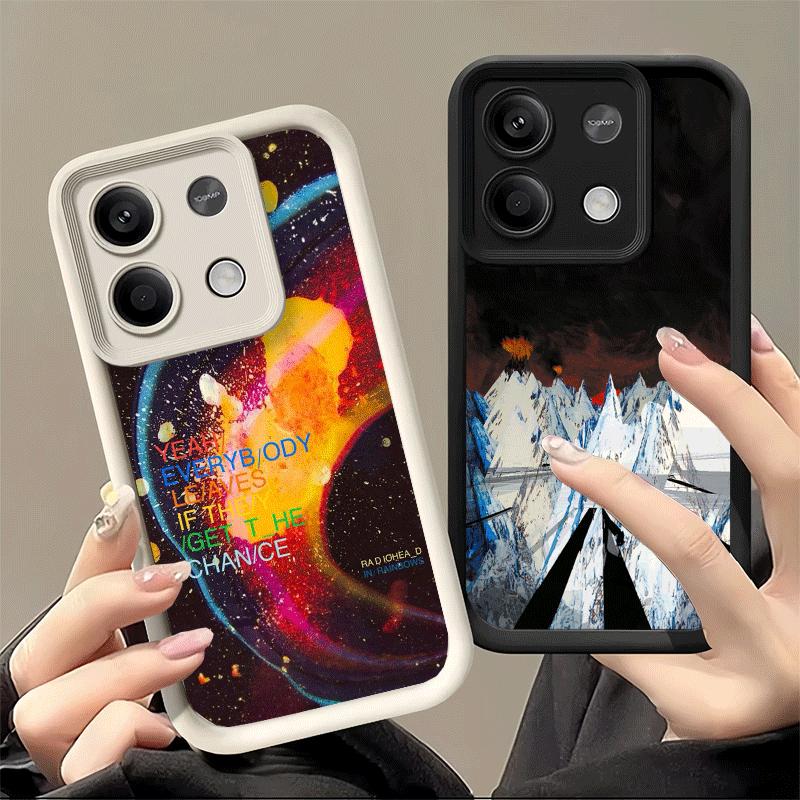 R-Radiohead Bnad Soft Phone Case for Xiaomi Poco X7 X6 X5 Pro X4 Gt X3 F7 Ultra M8 M7 Redmi 15C 15 14C 13 13C 12 12C 10 10C