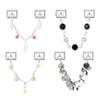 Fashion Butterfly Heart Devil Eyes Daisy Tassel Chain Italian Charm Links Fit 9MM Bracelet Stainless Steel Women DIY Making Gift