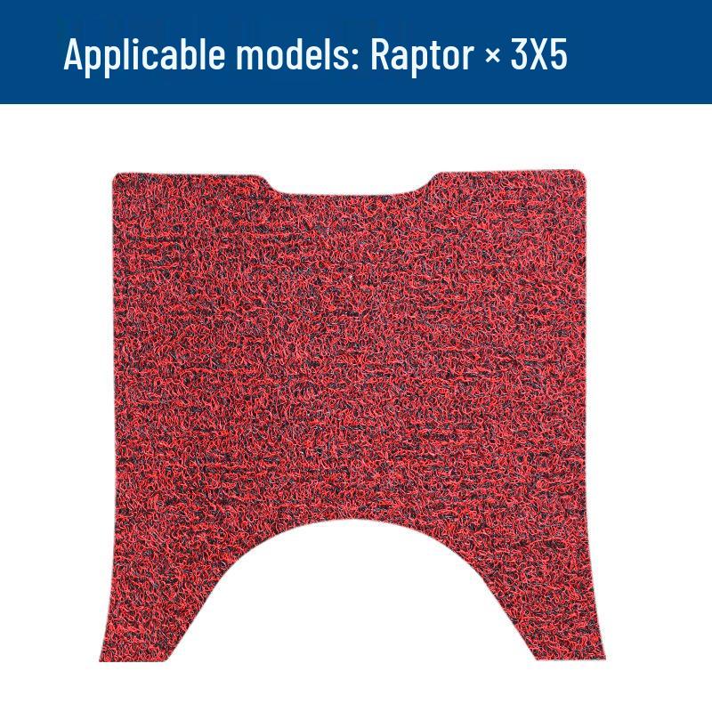 Raptor X3/X5 Waterproof Dirt-Resistant Pedal Mats - Durable, Wear-Resistant, and Sun-Protected