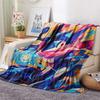 Lucario2 Flannel Blanket, High quality Comfortable for All Seasons, Home Decor, Warmth and Comfort