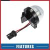2 Pcs White 3528SMD LED License Plate Light 35910-75F21 for Suzuki Grand Vitara