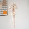 Nordic Handmade Cotton Rope Jellyfish Hanging Ornament for Children's Room or Bedroom
