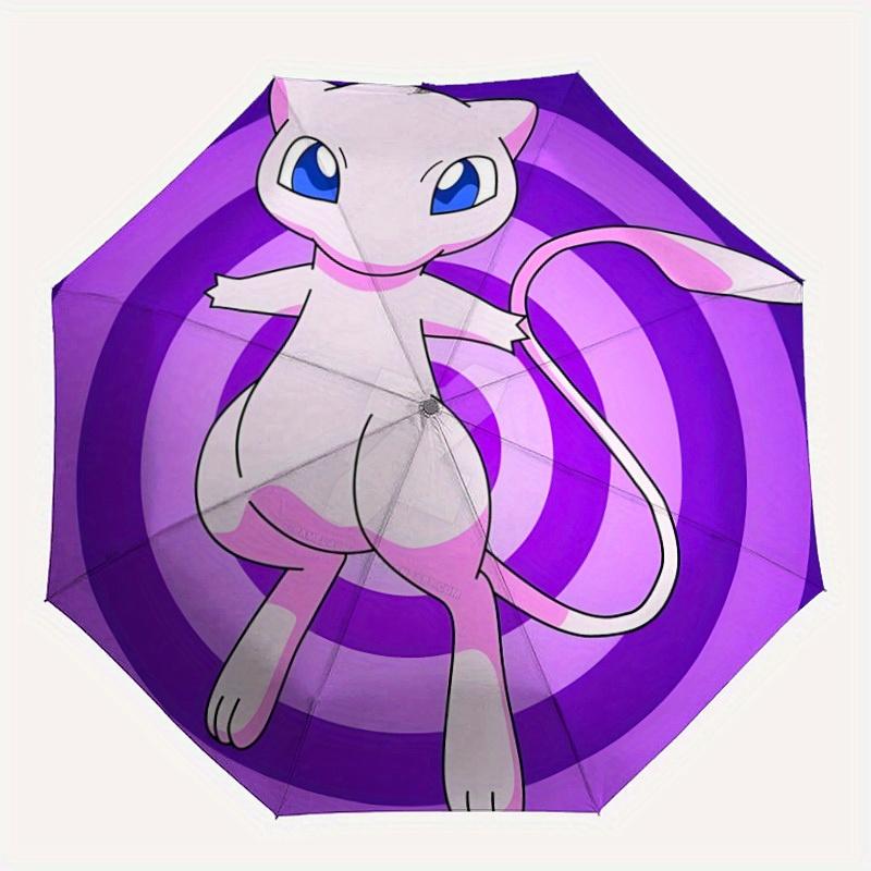 

1pc Pokémon Design Automatic Open/Close Umbrella - Compact Travel Umbrella, Perfect Gift for Friends -Intricate Design Umbrella yy250811063