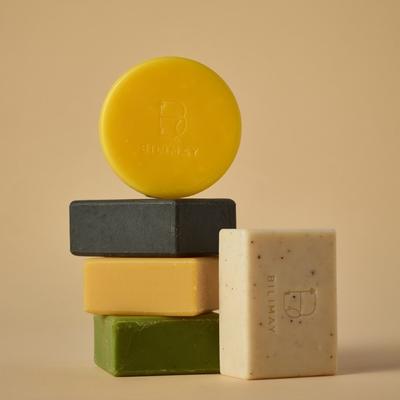 Billy May Shampoo Bar Solid Soap Mildly Acidic Zero Waste, Mildly Acidic Shampoo Bar, 1 Piece, 100g
