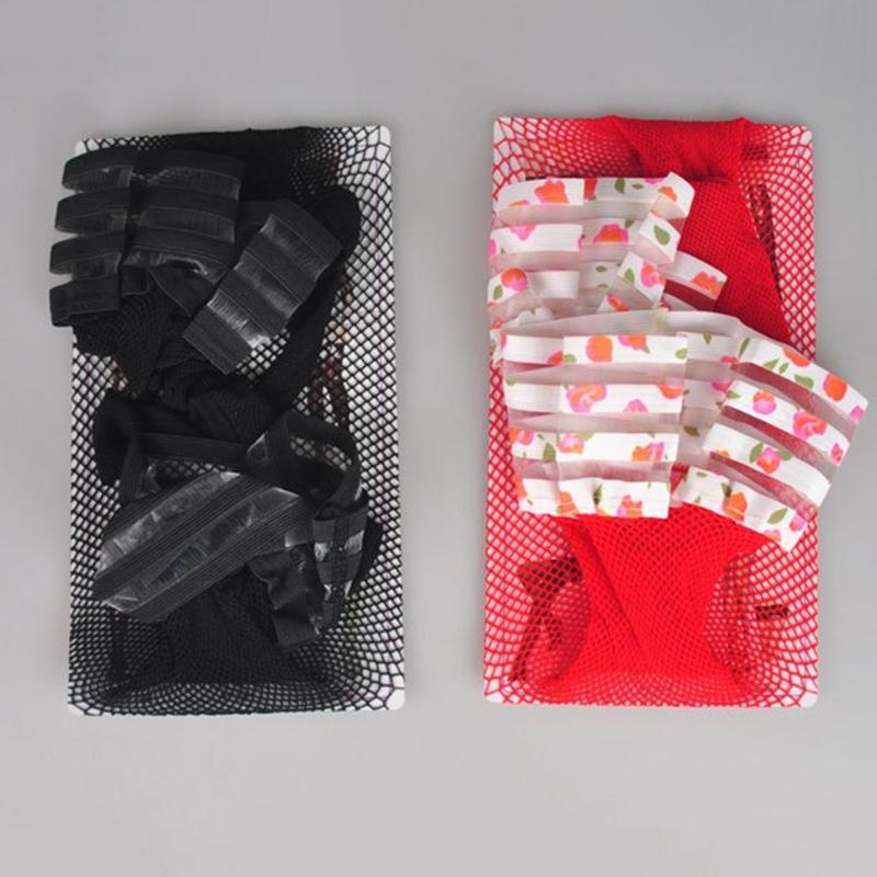 Women's Thigh High Fishnet Stockings with Stripe Top Elastic Band Sheer Over Knee Long Socks for Party and Dates Night