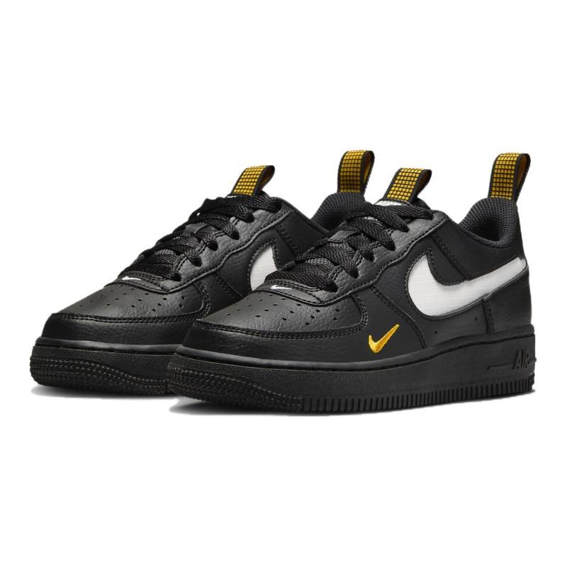 Nike Air Force 1 LV8 GS 'Black University Gold' Sneakers HF0095-001