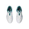 New Asics Gelhoop V16 White Rich Teal 1063A078-101
