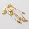 1pc [60mm] One line circular brooch Jewelry Accessories DIY Making Fashion Copper High-quality Brooch Accessories