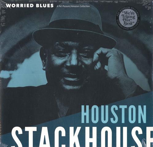 

LP Record HOUSTON STACKHOUSE - Worried Blues FP16011 Fat Possum Reco 2017 US Blues