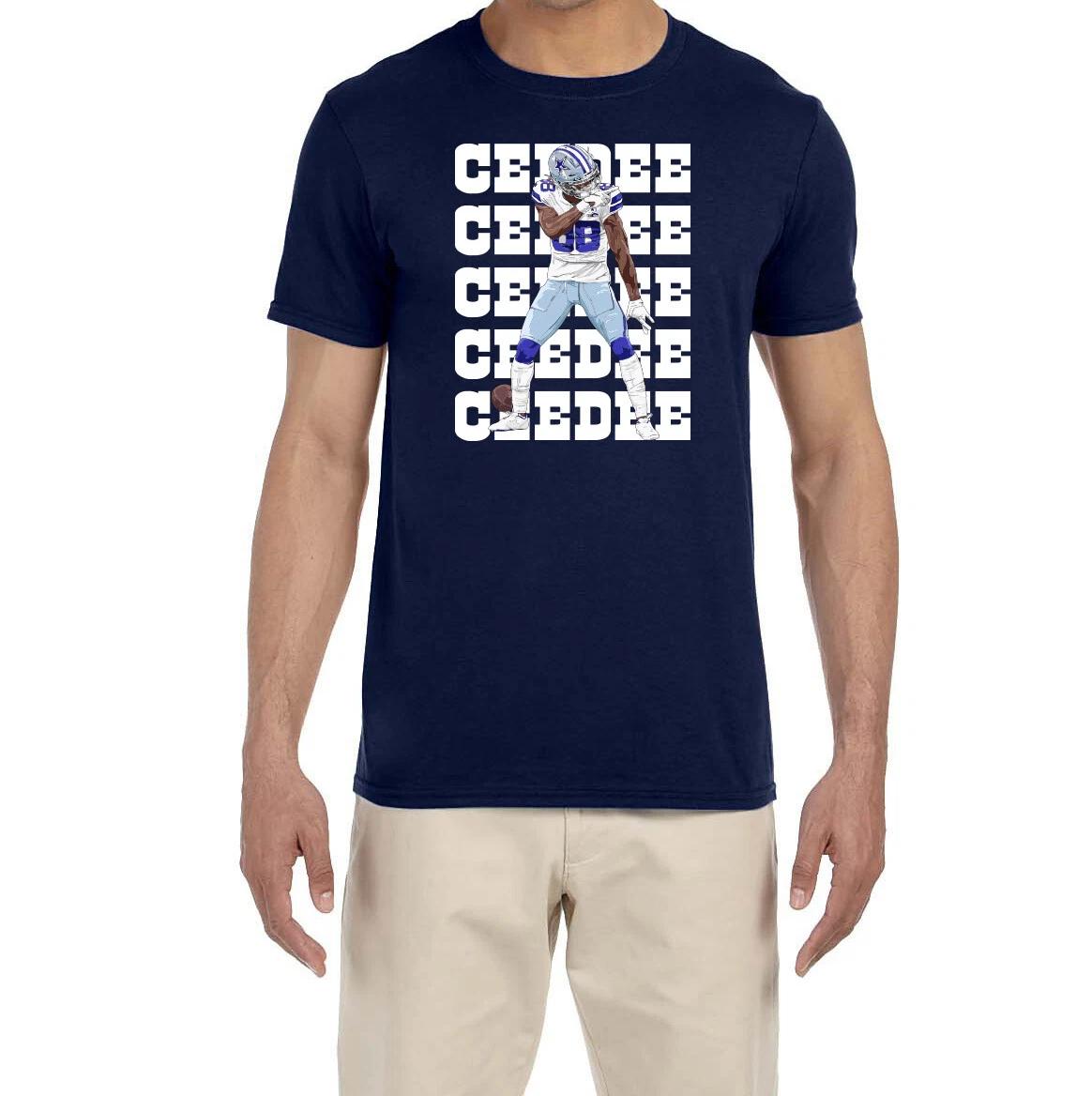 CeeDee Lamb Text Pic T-Shirt S