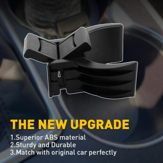 Center Console Cup Holder Ert Upgrade Divider for Toyota Highlander 2014-