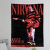 ANNirvanaRock Band Printed Large Wall Tapestry Art Science Fiction Room Home Decor Decor Blanket
