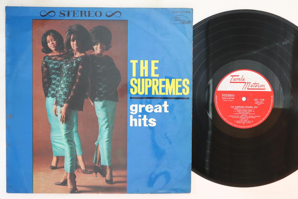 LP Record SUPREMES - Great Hits SJET7788 TAMLA MOTOWN Japan Soul/Funk Used