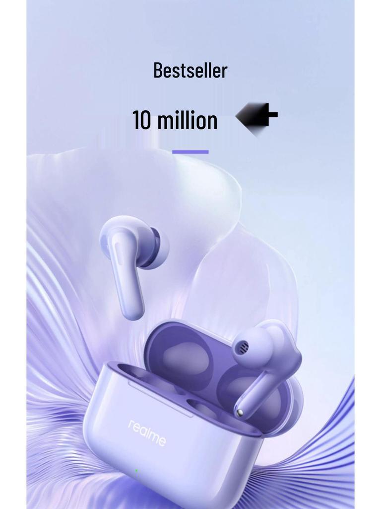Realme T200 Wireless Earbuds: Long Battery Life & Low Latency for Gaming