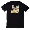 T-Shirt Aquarell Wolf Motiv BaumwolleWird in neuem Fenster oder Tab geöffnet