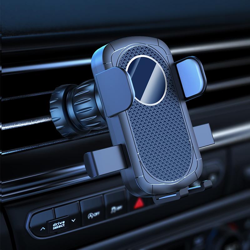 Phone Holder with Suction Cup & Air Vent Mount for Car Dashboard