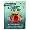 Fruits Croquants, Fraise Uniquement, Lot de 4, 0,42 oz (12 grammes) Chaque