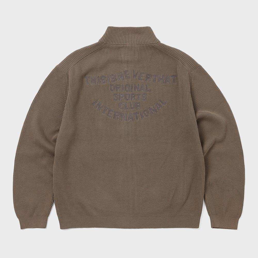 ThIs Is Never That Flawed Full Zip Cardigan Grey