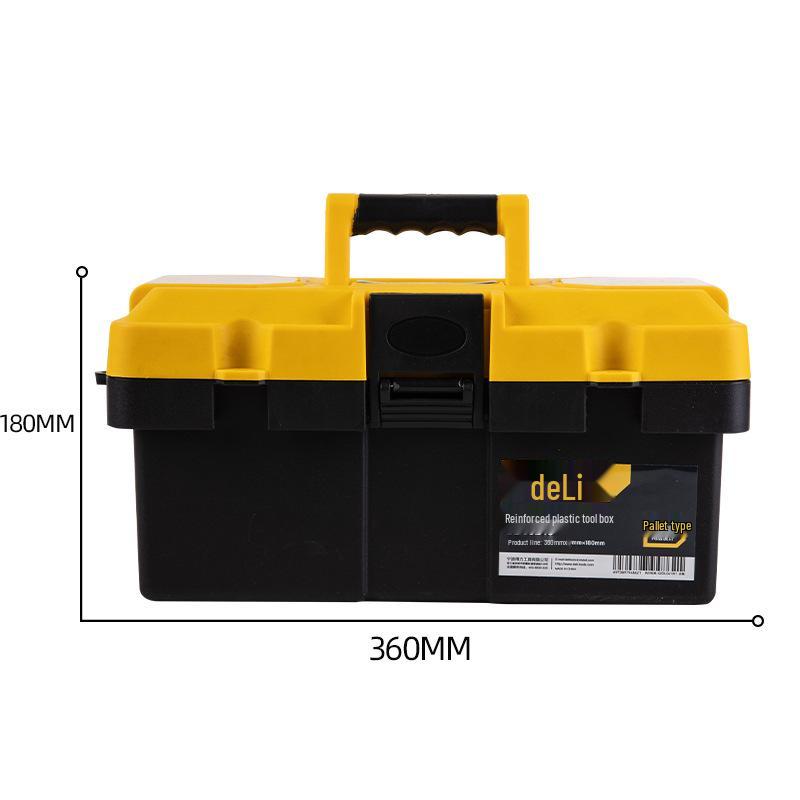 Deli Tools 14 Multi-Functional Tool Box DL-TC240 for Car & Home