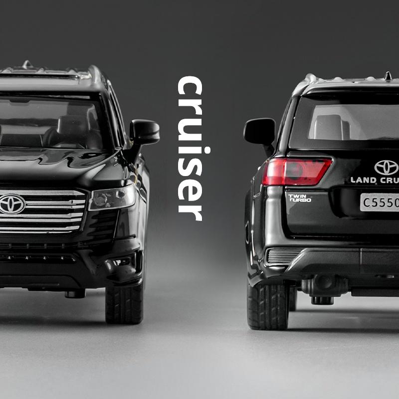 2026 Neues 1/32 Maßstab Simulation Legierung Land Cruiser LC300 Automodell Großes Gelände-SUV Kinderspielzeugauto Sammlerstück Dekoration Rückziehmotor
