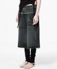 HOLYNUMBER7 Double Waistband Brush Shorts
