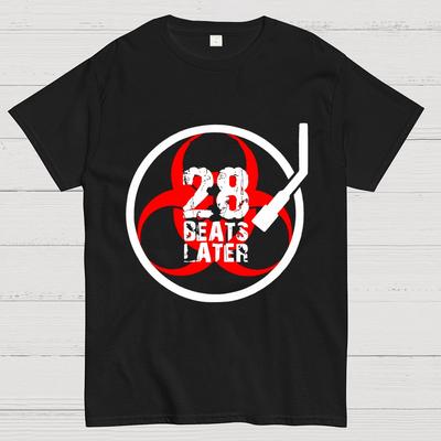 28 Beats Later Unisex 100% Cotton Summer Casual Cool Loose T-Shirt