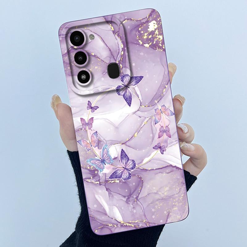 For Tecno Spark 8C Phone Case KG5k KG5j Cute Panda Girls Cats Liquid Silicone Back Cover For Tecno Spark Go 2022 Spark8C Funda