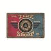 2024 American-Style Industrial Auto Repair Tin Sign - Frameless Decorative Wall Art