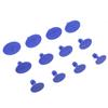 12 Pcs Dent Removal Repair Tool Kit Glue Pulling Tabs Maintenance Sucker Car Body Dent Repair Tools Customized