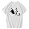 Fashion Casual Top Cool Funny Design Print Tshirt Loose Summer Womes T Shirt O-neck Womes Tees T-shirt Tops