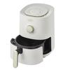 Toffy Air Fryer Mini (1.2L) K-HAF1, Healthy, Oil-Free Frying, Compact, Fully Washable (Panna White)