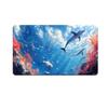 With Underwater Dolphins Coral Reefs And Marine Life PrintsSmooth And Ideal Gift For Gaming EnthusiastsDesk Decoration Pad