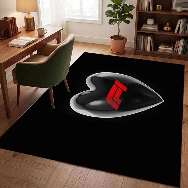 Formula 1 (41) Office Rug Elegant Floor Rug for Office Living Room Bedroom and Indoor Home Spaces
