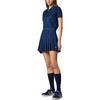 Adidas Originals SS25 Pleated Fashion Soft Comfortable Versatile Casual Skirt Women skirts Night-Indigo JC6771
