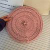 New Retro Style Beret Cap Breathable Hollow Bonnets Cap Polyester Solid Color Sun Hat