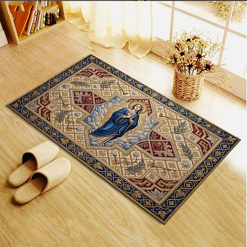 2025 New The Holy Mother Carpet Rug for Living Room Bedroom Home Sofa Decoration,Kids Play Non-slip Floor Mat11