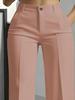 Pantaloni Eleganti da Donna 2025 a Vita Alta, Modellanti, Gamba Dritta