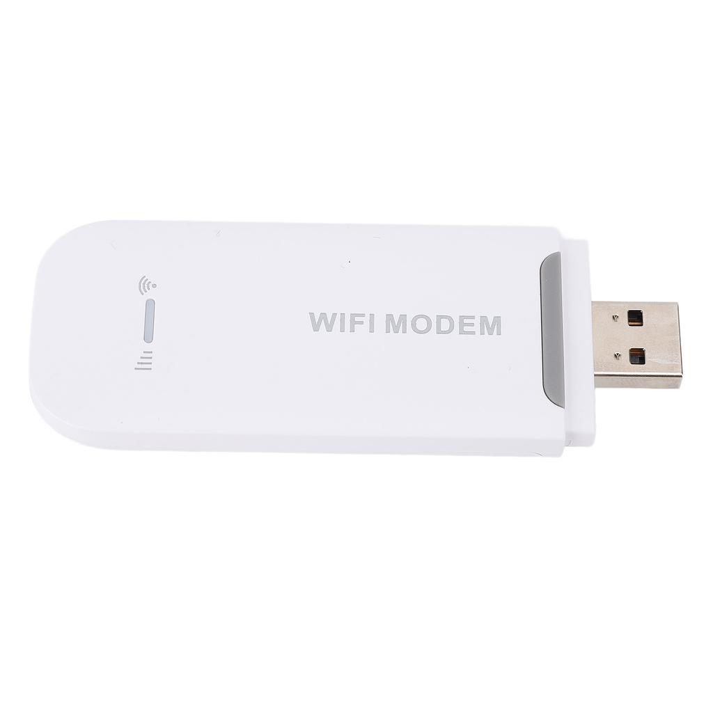 WiFi Modem 4G LTE USB Portable Hotspot Wireless Router for Travel High Speed 8 Connected Devices