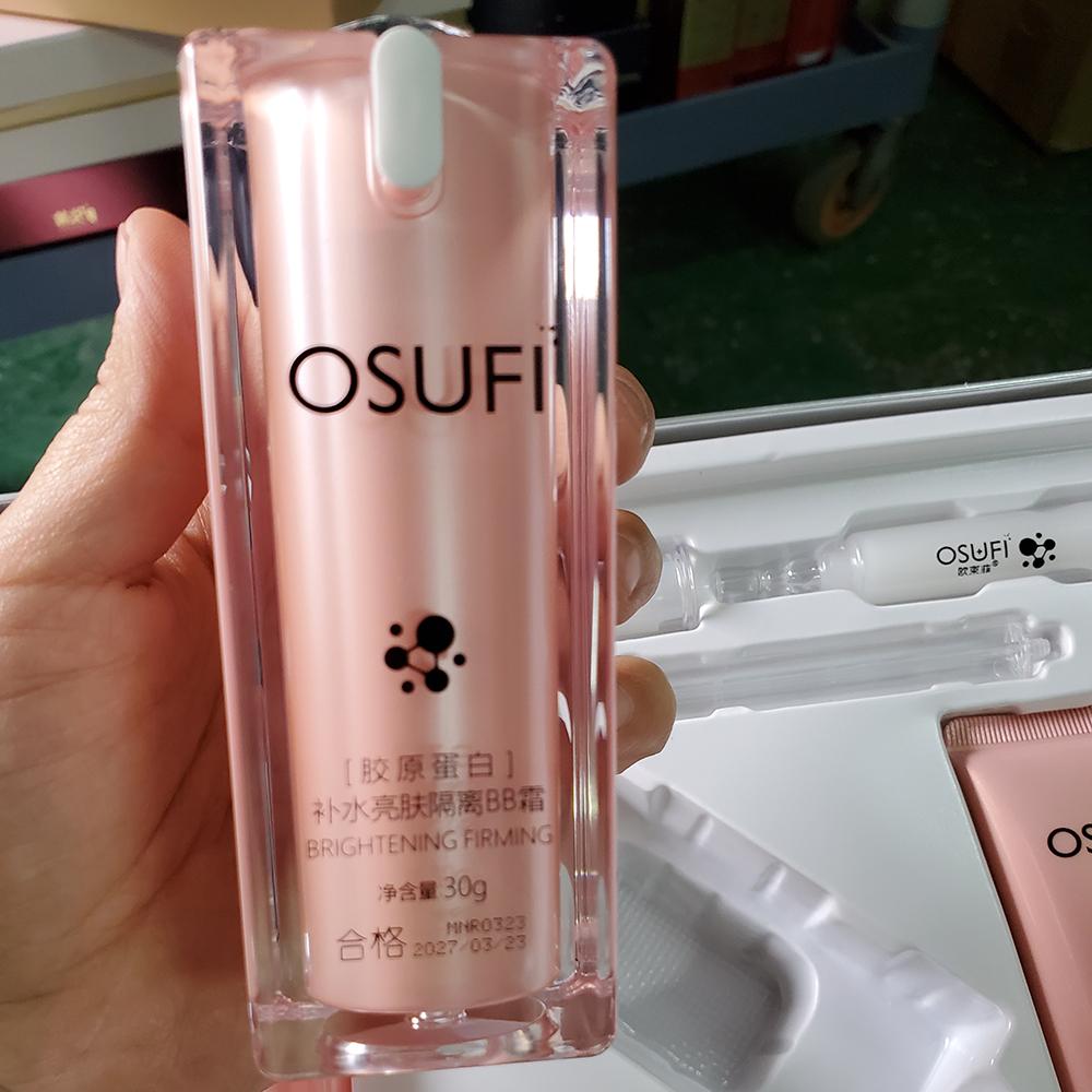Set Cura della Pelle del Viso Anti-Età al Collagene Detergente Viso Tonico Controllo Grasso Siero Rassodante Crema Viso Idratante Prodotti di Bellezza