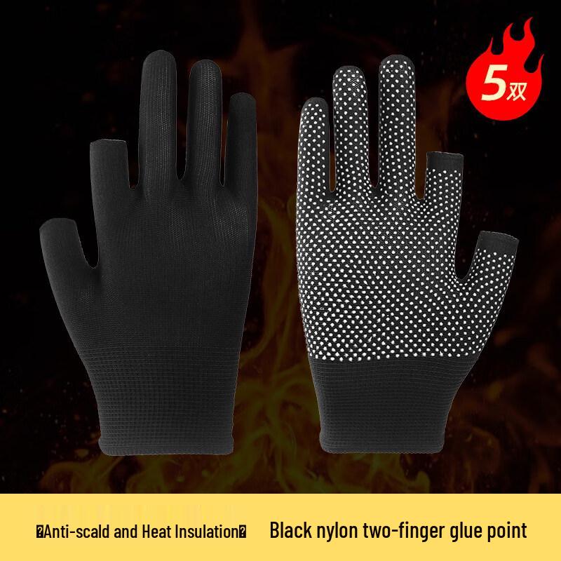 

ZISIZ Heat Resistant BBQ Gloves