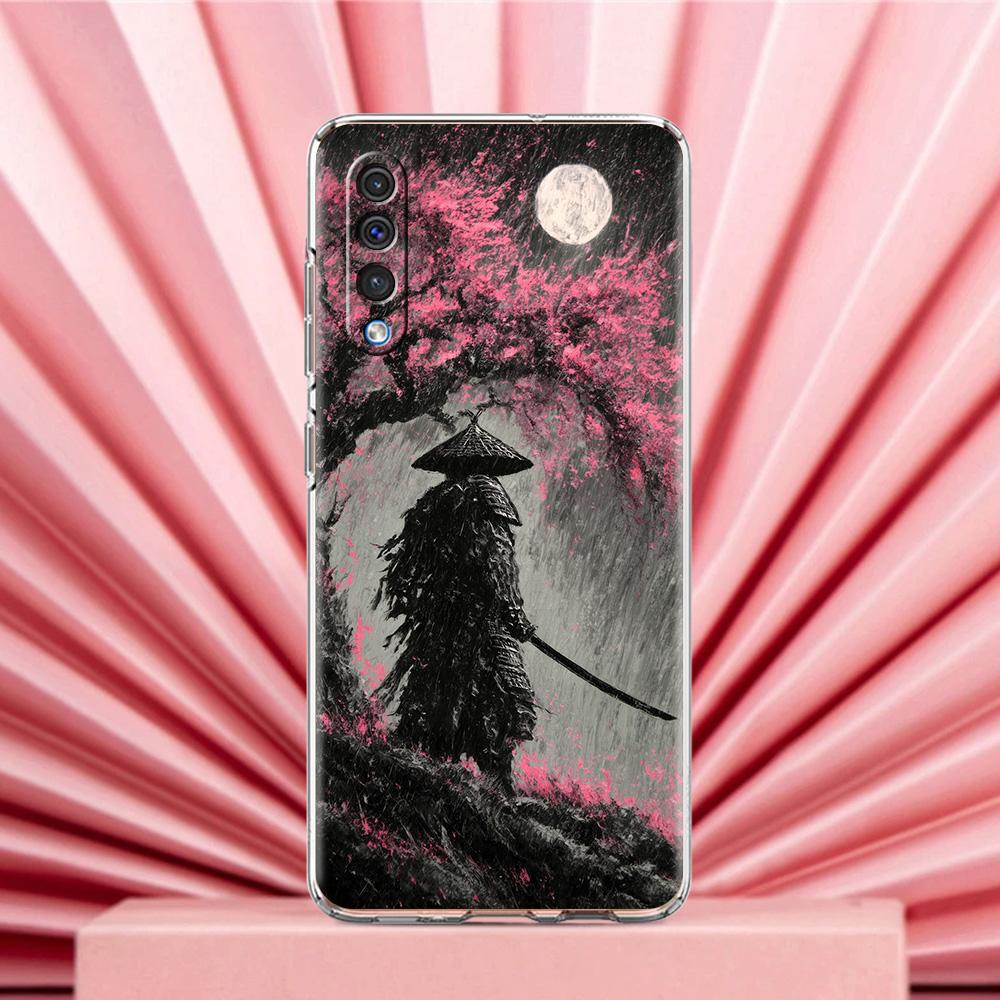 Case For Samsung A56 A36 A26 A24 A16 A14 A12 A32 A50 A70 A20E A22 A40 A34 A54 A42 A52 5G A04s A06 Cover Japanese Bushido Samurai