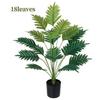 Monstera & Areca Palm Faux Plants for Nordic Indoor Decor