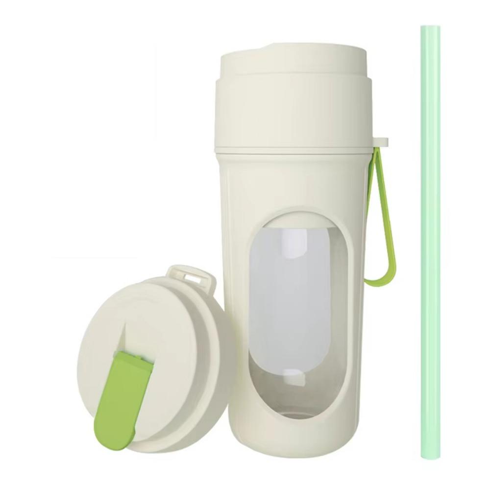 with Straw Automatic Juicing Cup Hanging Lanyard Personal Juicer Bottle Portable Blender  Smoothies