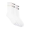 Mens Lettering Cotton Blend Crew Socks (Pack of 6)