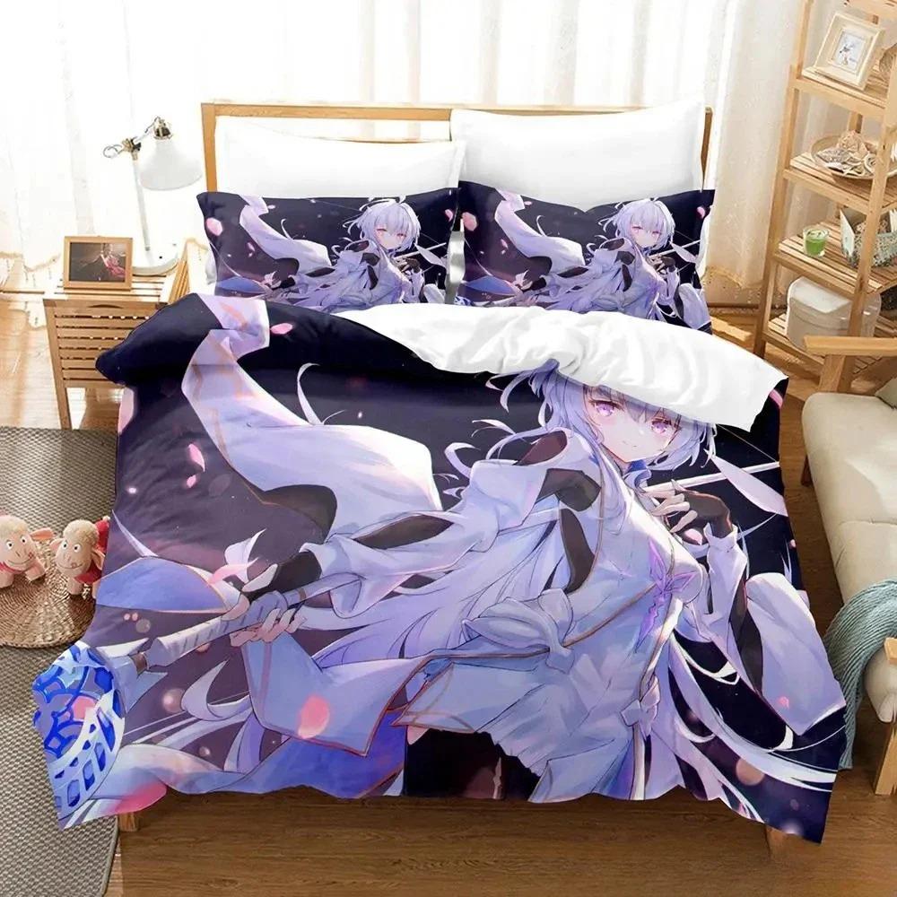 3D Print Anime Fate Grand Order, Merlin Bedding Set Single Twin Full Queen King Size Bed Set Aldult Kid Bedroom Duvet Cover Sets