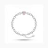 S925 Sterling Silver Zircon Bracelet Light Luxury High-end Silver Jewelry Anniversary Store Celebration Gifts