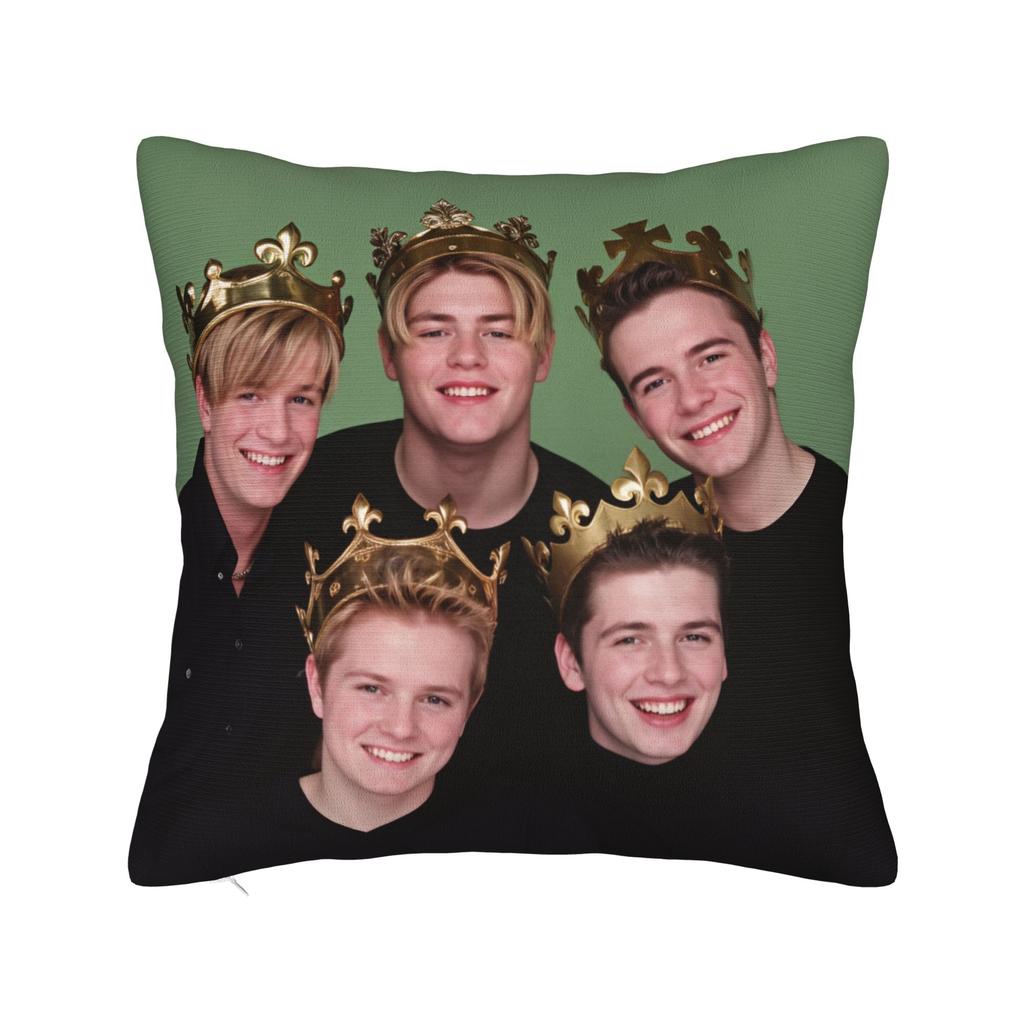 Westlife Boys Pillowcases Cute Funny Pillow Case For Sofa Couch Bed Living Room Comfy Pillow Cover